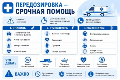 Помощь при передозировке во Владивостоке