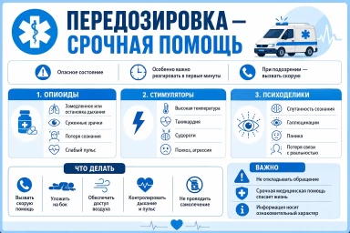 Помощь при передозировке во Владивостоке
